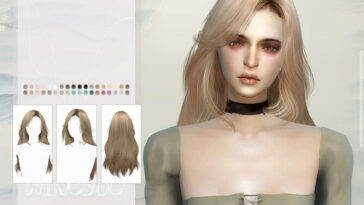 WINGS-TO0522 hair by wingssims at TSR