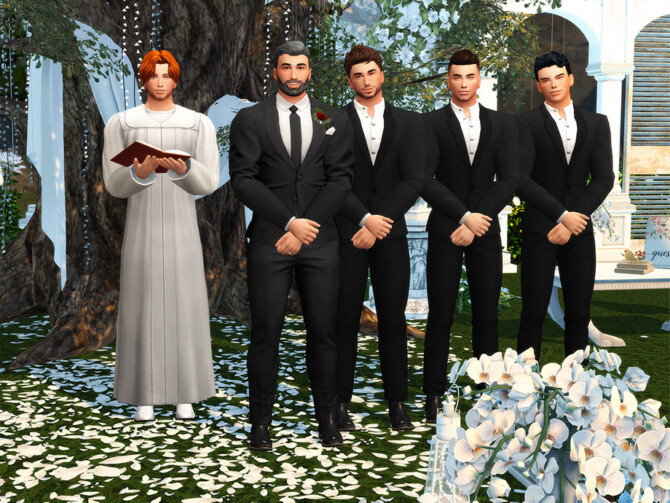 Wedding day (Pose pack) by Beto_ae0 at TSR