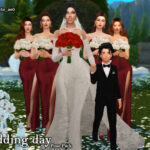 Wedding day (Pose pack) by Beto_ae0 at TSR