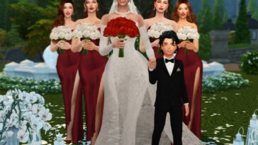 Wedding day (Pose pack) by Beto_ae0 at TSR