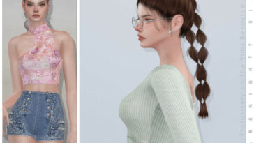 Willa Hairstyle by DarkNighTt at TSR