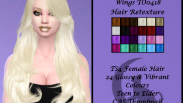 Wings TO0418 Hair Retexture by BlackCat27 at TSR