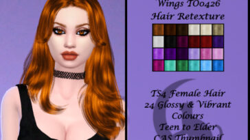 Wings TO0426 Hair Retexture by BlackCat27 at TSR