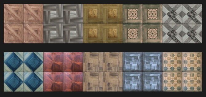 Wood Tiles at Annett’s Sims 4 Welt