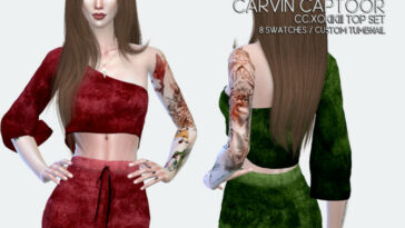 Xokikiii Top Set by carvin captoor at TSR