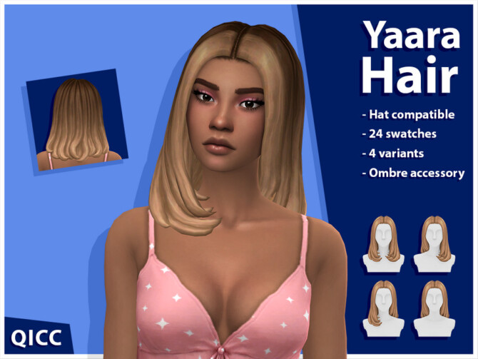 Yaara Hair Set by qicc at TSR