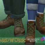 Yardwork Muddy BG Boots by SimmieV at TSR