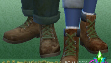 Yardwork Muddy BG Boots by SimmieV at TSR