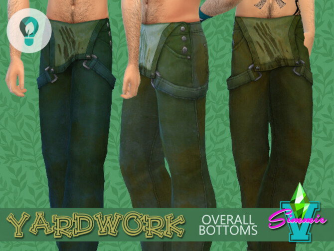 Yardwork Overalls Bttm by SimmieV at TSR