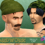 Yardwork Skully Cap by SimmieV at TSR