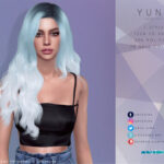 Yuna hair by Anto at TSR