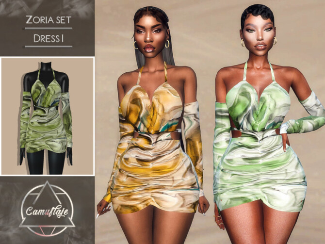 Zoria Set Dress I by Camuflaje at TSR