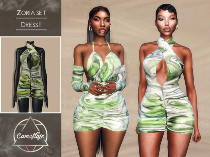 Zoria Set Dress II by Camuflaje at TSR