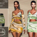 Zoria Set Skirt by Camuflaje at TSR