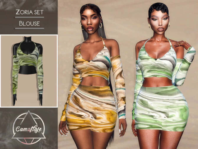 Zoria Set Top by Camuflaje at TSR