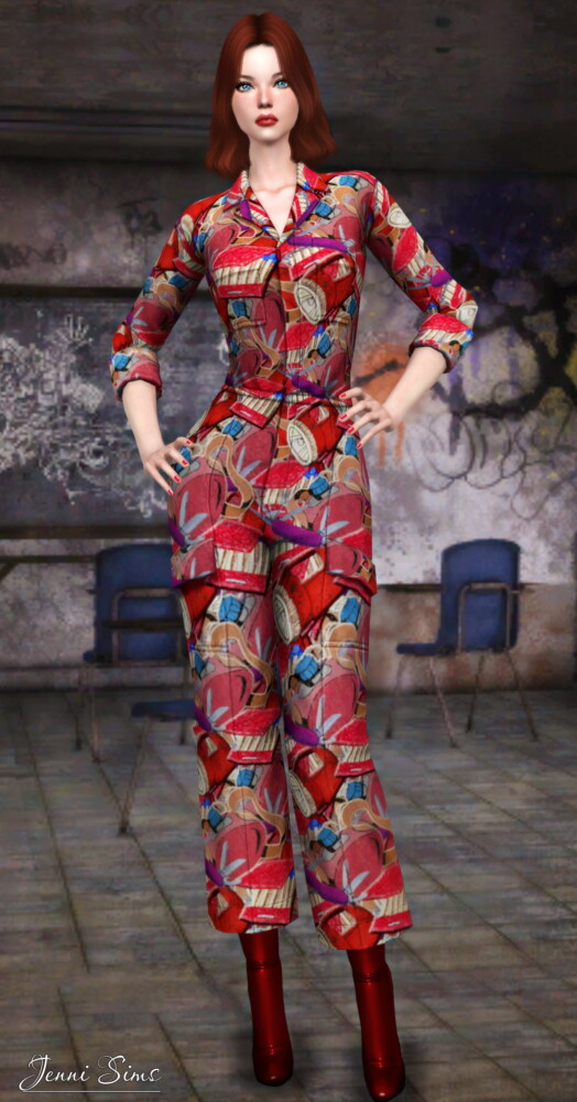 BASE GAME COMPATIBLE OVERALL / JUMPSUIT at Jenni Sims