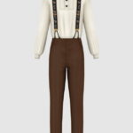 1840s Suspenders Outfit at Happy Life Sims