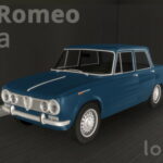 1962 Alfa Romeo Giulia 1600 at LorySims