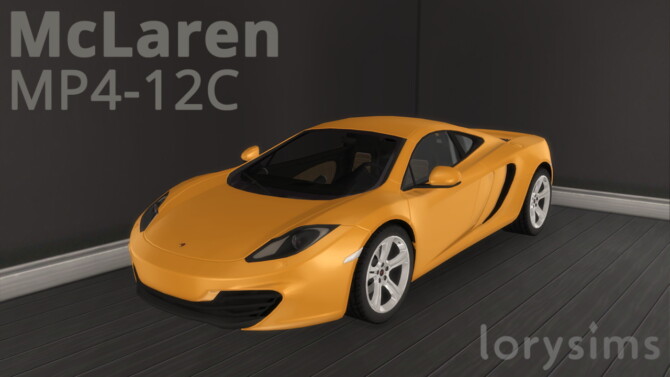 2011 McLaren MP4-12C at LorySims