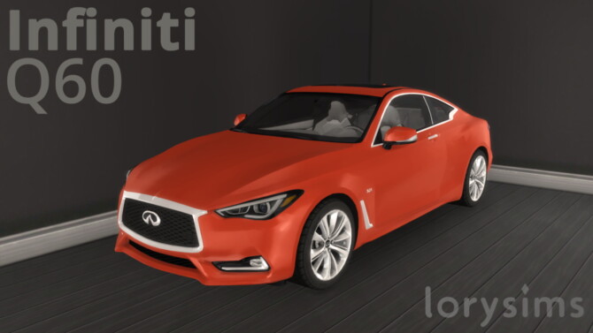 2017 Infiniti Q60 at LorySims