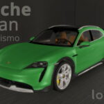 2022 Porsche Taycan Cross Turismo at LorySims