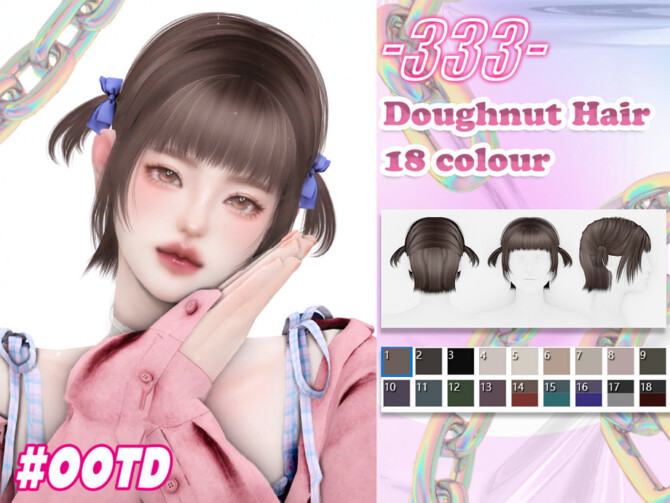 333 Doughnut Hair by asan333 at TSR