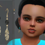 Liberty earrings | Toddlers version by sugar owl at TSR