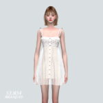 678 Lace Mini Dress at Marigold