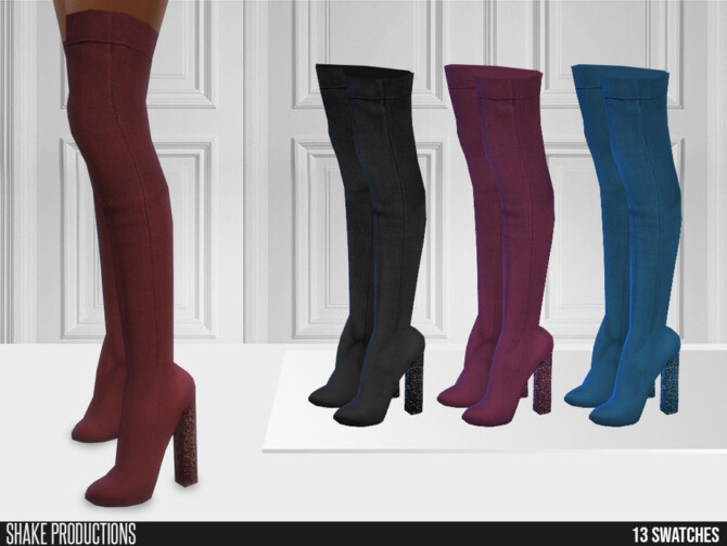 688 High Heel boots by ShakeProductions at TSR