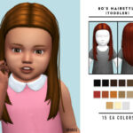 80’s Hairstyle Toddler by OranosTR at TSR