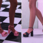 ALISHA heels by Plumbobs n Fries at TSR