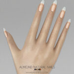 ALMOND NATURAL NAILS at REDHEADSIMS