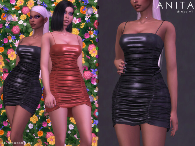 ANITA dress v1 by Plumbobs n Fries at TSR