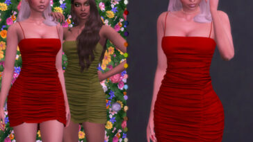 ANITA dress v2 by Plumbobs n Fries at TSR