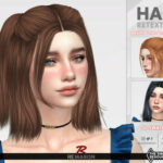 Abbey Hair Retexture by remaron at TSR