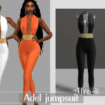 Adel jumpsuit by akaysims at TSR