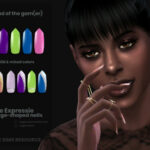 Ahead Of The Gamer | Essie Expressie edge nails by sugar owl at TSR