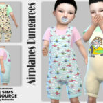 Airplane Dungarees by Pelineldis at TSR