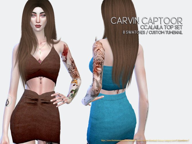 Alaila Top Set by carvin captoor at TSR