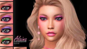 Alaina Eyeshadow N16 by Suzue at TSR