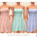 Alessandra Dress by Black Lily at TSR