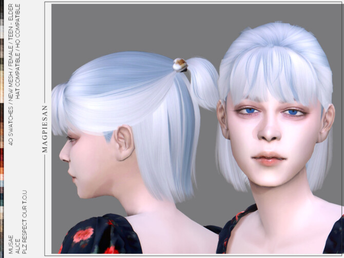 Alice Hair by magpiesan at TSR