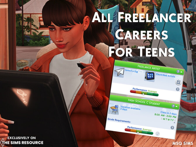 All Freelancer Careers For Teens by MSQSIMS at TSR