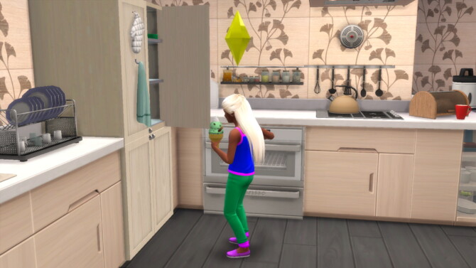 All Kinds of Ice Cream from the Fridge at Mod The Sims 4