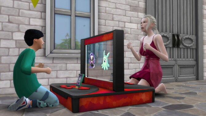 All ages can use the battle machine at Mod The Sims 4