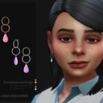 Amadeya earrings for kids by sugar owl at TSR