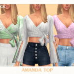 Amanda Top by Black Lily at TSR