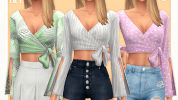 Amanda Top by Black Lily at TSR