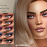 Amber Eyeshadow at MSQ Sims