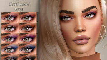 Amber Eyeshadow at MSQ Sims